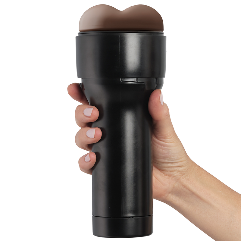 Kiiroo Feel Stroker Generic Bottom Masturbator - Medium Brown for Realistic Sensations 