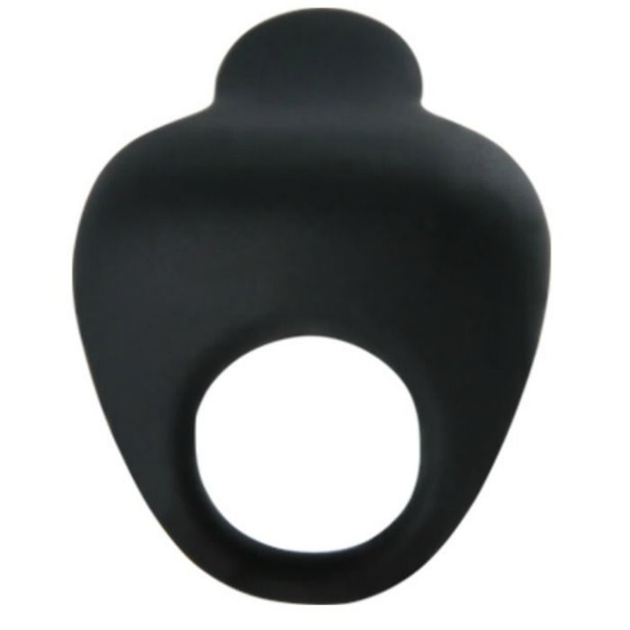 Pretty Love Male Silicone Finger Ring Vibrator Easy To Use Black With LR41 Batteries Included