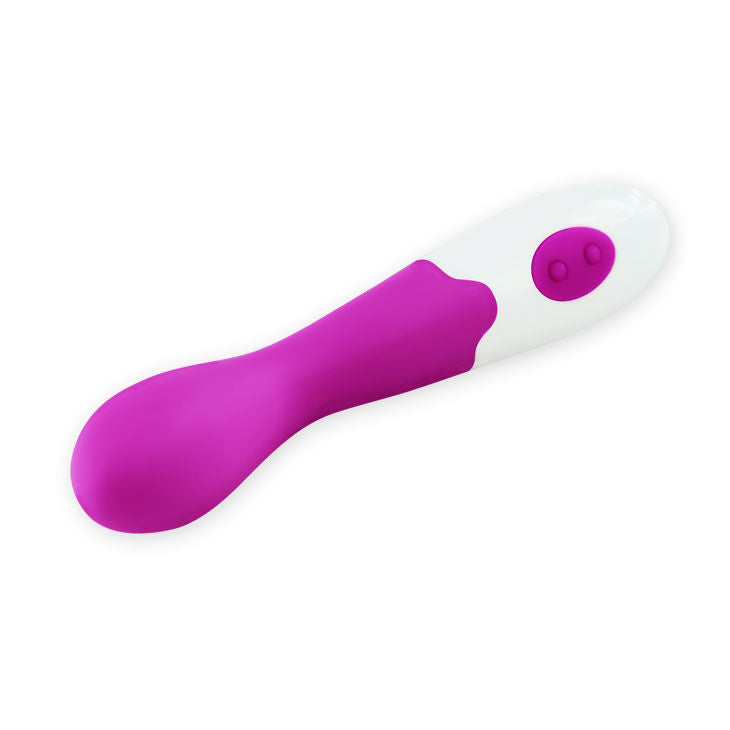 Pretty Love Flirtation - Bishop Vibrator with 30 Vibration Modes, FDA Approved Silicone, Sleek and Quiet, Purple