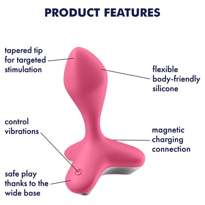 Satisfyer Dop Anals - Game Changer Dop Anal Vibrator - Pink