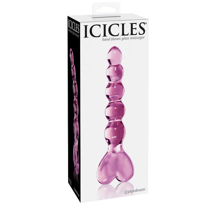 Icicles- Numărul 43 Masaj Din Sticlă Suflată Manual