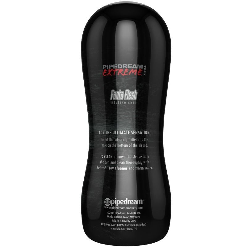 Pdx Elite Vibrator Pussy Stroker with Bullet Vibrator - Dimensions and Details