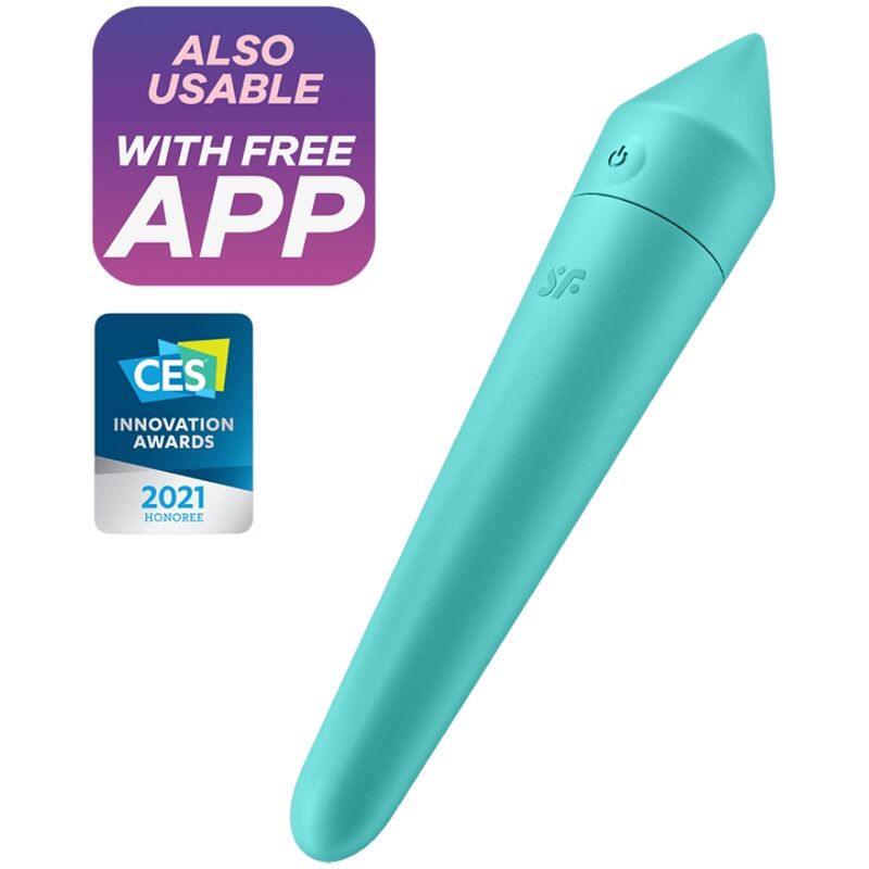 Satisfyer Connect- Ultra Power Bullet 8 Turquoise