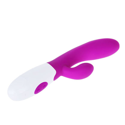 Pretty Love Flirtation - Alvis Vibrator with 30 Vibration Modes, Silicone, 2 Motors, Purple