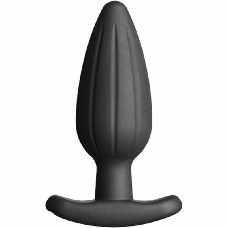 Electrastim - Large Noir Rocker Silicone Anal Plug, E-Stim Stimulation, Cone Shape, 5 Inch Insertable Length