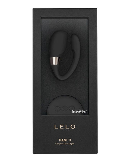 Lelo Tiani 3 Black - Couples Massager with Remote Control and Powerful Vibrations