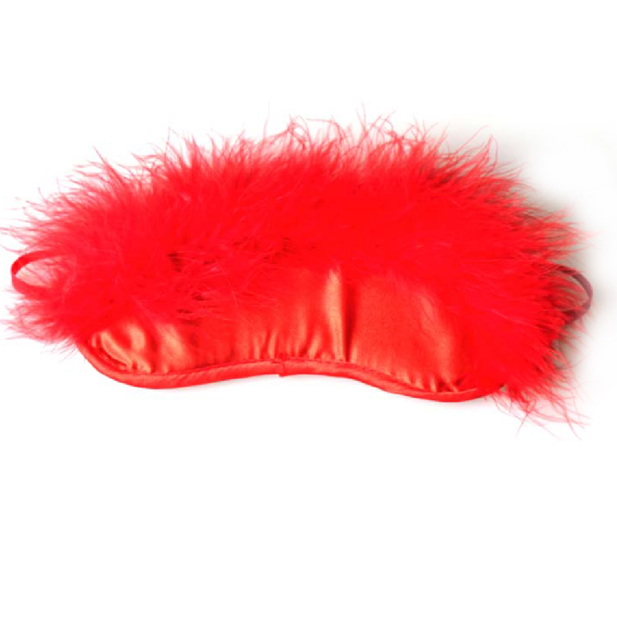 Secretplay 100% Fetish - Red Velvet Elastic Adjustable Eye Mask