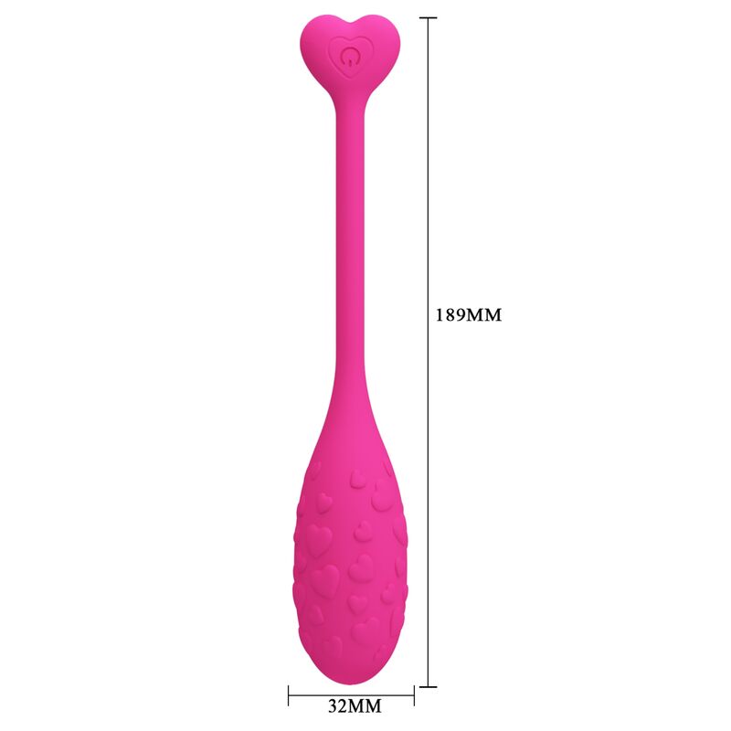 Pretty Love Smart- Aplicație Controlată Roz Fisher Vibratoare Ou