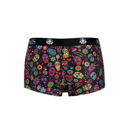 Anais Men Boxer &amp; Brief - Mexico S Modal Floral Skull Print Boxers