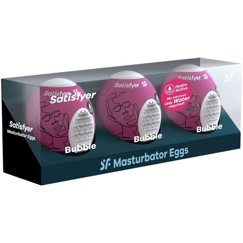 Satisfyer Eggs- 3 Ouă De Masturbator Bubble