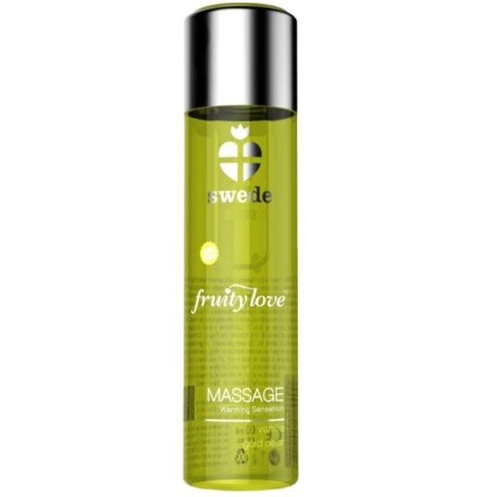 Swede - Fruity Love Warming Effect Massage Oil Vanilla and Golden Pear - 60 ml