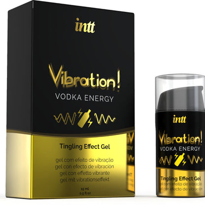 Intt Unisex Arousal Gel-Intt  Stimulent Intim Lichid Vibrant Vodcă Lichidă 15Ml