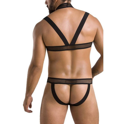 Passion Men - Set Jacob Black S/M, Material: 60% Polyurethane, 40% Polyester, Made in the EU, Oeko-Tex Certified