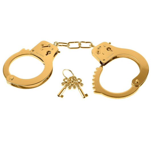 Fetish Fantasy Gold - Gold Metal Handcuffs - The Premium Collection For Fetish Couples