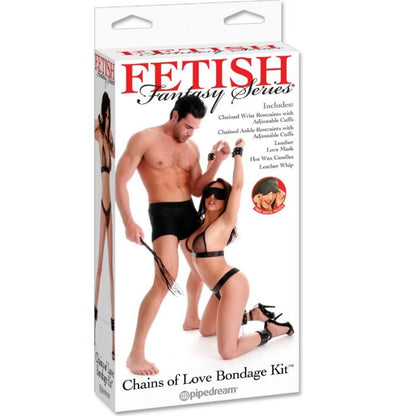 Fetish Fantasy Series - Bondage Kit Love Chains and Accessories For Erotic Games