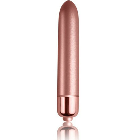 Rocks-Off - Pink Velvet Blush Bullet Touch Vibrator, Clitoris Stimulation, 10 Functions