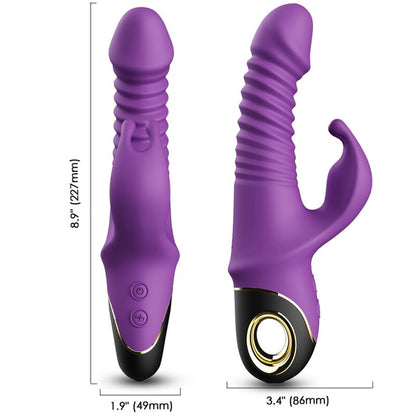 Armony Vibrators- Zing Dildo Vibrator Iepure Violet