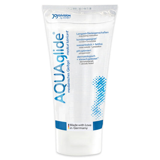 Joydivision Aquaglide - Medical Grade Water Based Lubricant, 50ml, Approved for Oral Sex