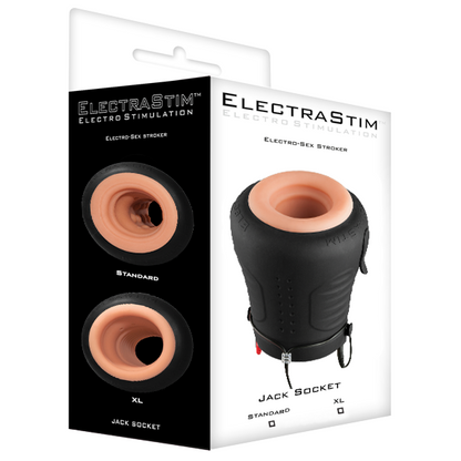 Electrastim Jack Socket - Electro Socket with Realistic E-stim Comforter