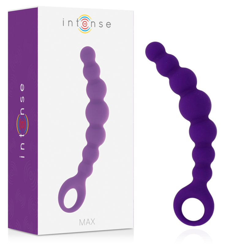 Intense Anal Toys-Margele Anale Intense Max Lilac