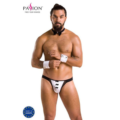 Passion Men - 036 Brief Alfrojo Black S/M, Made in EU, Oeko-Tex Certified Materials