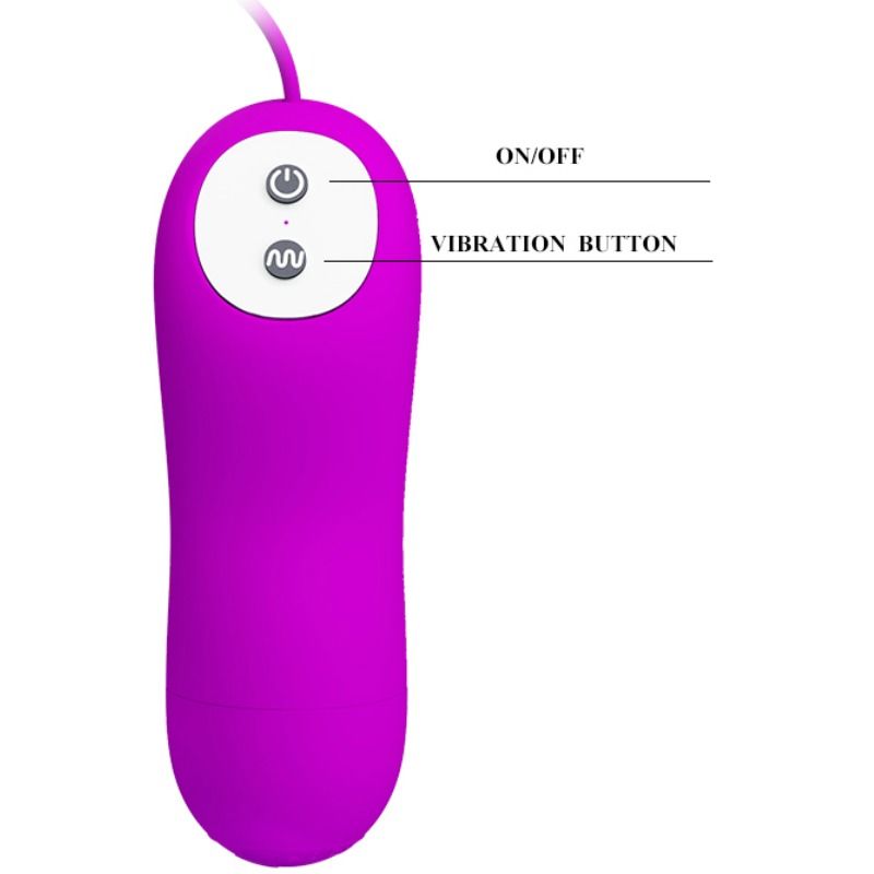 Pretty Love Flirtation - Two Egg Vibrator, 12 Vibration Functions, USB Rechargeable