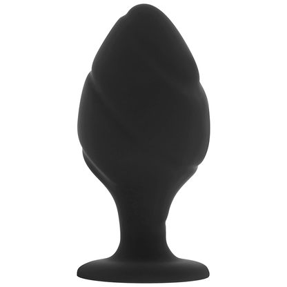 Ohmama Anal - Silicone Anal Plug Size L 9 cm, Soft and Hypoallergenic with Suction Cup