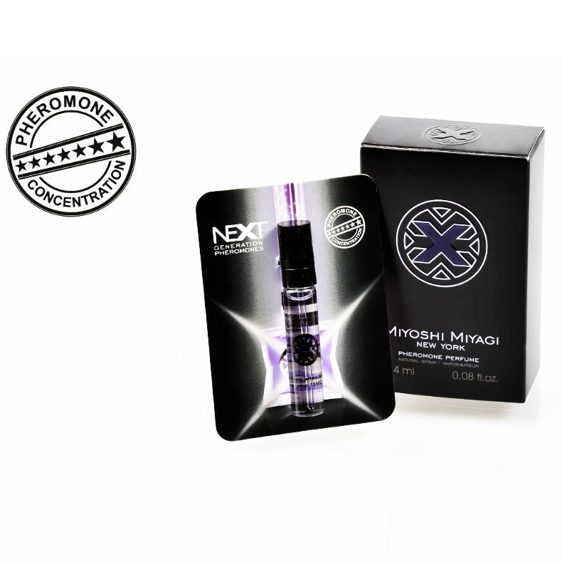 Miyoshi Miyagi - New York Perfume With Pheromones For Men 2.4 ml, Next Generation Pheromone Complex