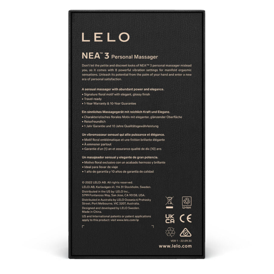 Lelo- Nea 3 Masaj Personal Alien Blue