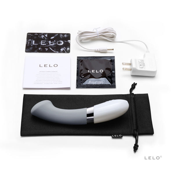 Lelo - Gigi 2 Cool Gray Vibrator with 8 Vibration Models and Body Safe Silicone