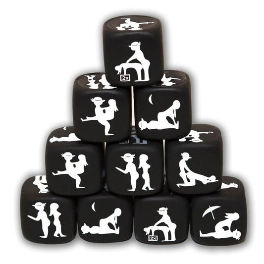 Diablo Picante - High Quality 25mm Black Posture Dice Set