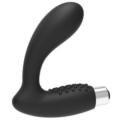 Addicted Toys Rechargeable Prostate Vibrator Model 5 - Black, 10 Vibration Modes, 100% Medical Silicone, Waterproof