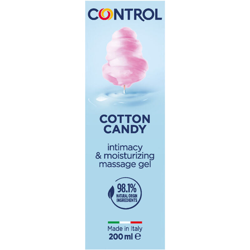 Control Lubes - 3 in 1 Massage Gel with Cotton Candy Flavor 200 ml