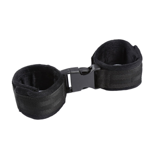 Ohmama Fetish Nylon Hook and Loop Wrist Cuffs - Nylon Fetish Accessories for Pleasure and Safety