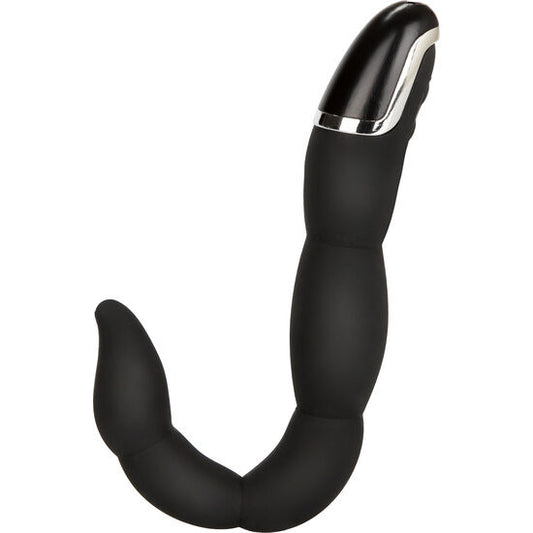 California Exotics - Colt Deep Flexer Black - Flexible Shaft Anal Vibrator, 8 Vibration Functions, Soft Silicone, 10cm Total Length