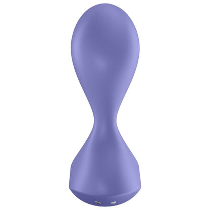 Satisfyer Connect- Dulce Sigiliu Vibrator Dop Anal App Liliac