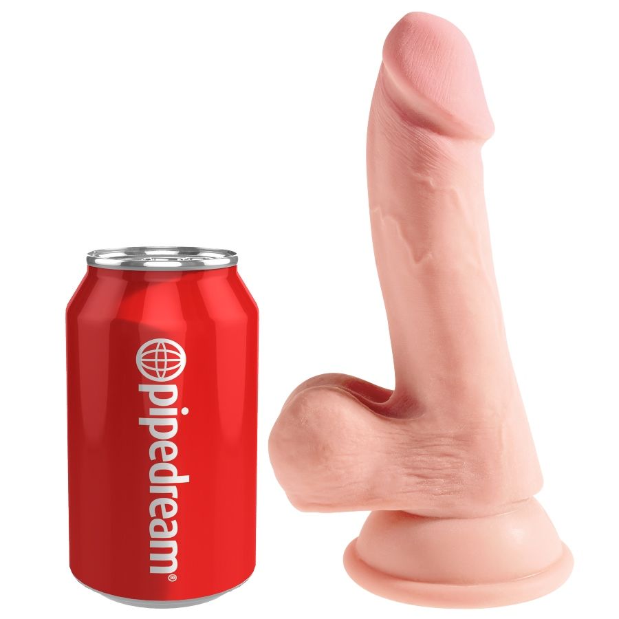 King Cock Plus- Penis Cu Densitate Triplă 14 Cm