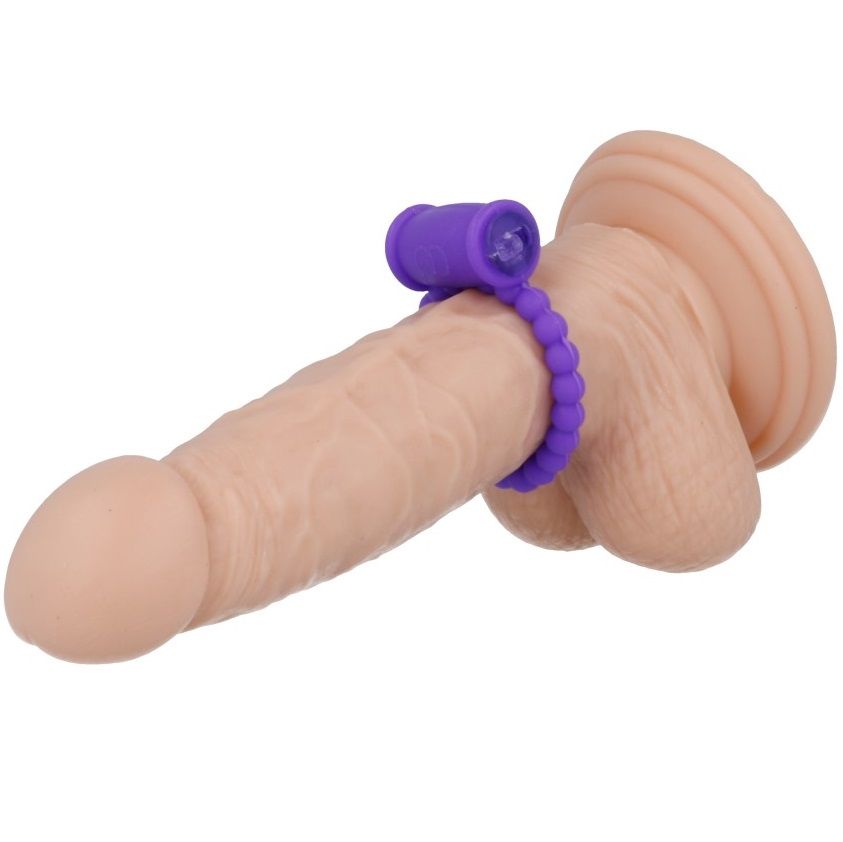 Casual Love - Clitoris and Vaginal Stimulator Ring, Quality Silicone, Flexible, Purple