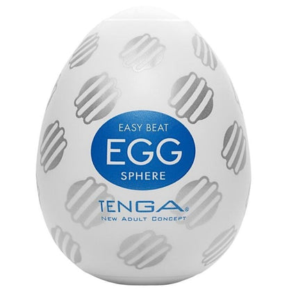 Tenga Egg Sphere Egg Stroker - Masturbator With Large Spheres, Own Ribs, Stretchable Material, Customizable Sizes