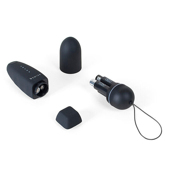 B Swish Bnaughty Classic Unleashed Black - Waterproof Multifunctional Bullet Vibrator with Wireless Remote Control