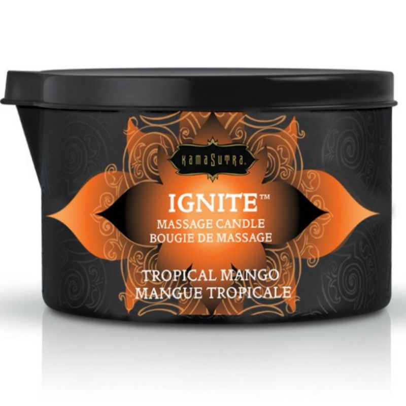 Kamasutra  Cosmetics-Lumânare De Masaj   Mango Tropical 170 Gr