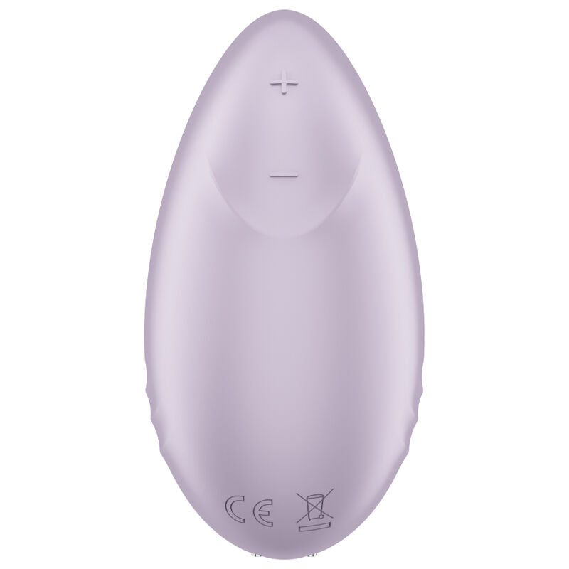 Satisfyer Layons - Tropical Tip Vibrator, 12 Vibration Programs, Body Friendly Silicone, Lilac