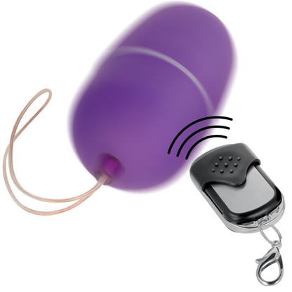 Online - Egg Vibrator With Remote Control M Lilac, Waterproof and Body Safe Materials