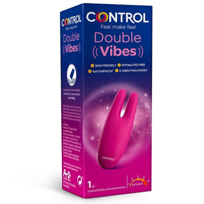 Control Toys-Control Dublu Vibrații Stimulator