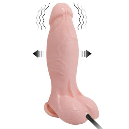 Baile Vibrators-Dildo Realist Gonflabil Și Vibrator 18,8 Cm