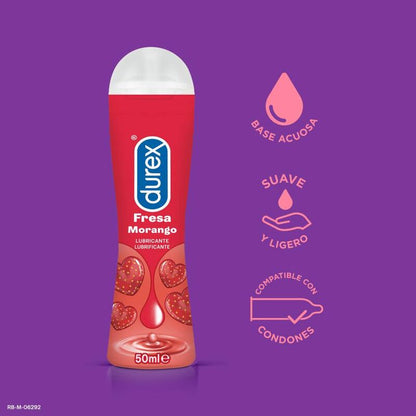 Durex Lubes-Durex Play Strawberry 50 Ml