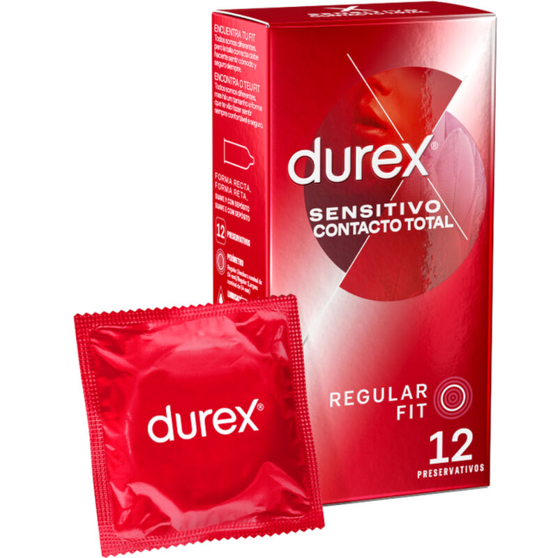 Durex Condoms-Durex Sensitive Contact Total 12 Unități