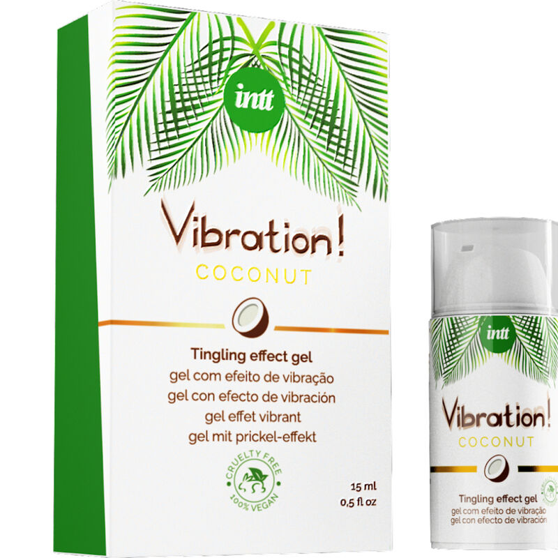 Intt Vegan Line-Intt Gel De Vibrații Puternic Stimulant