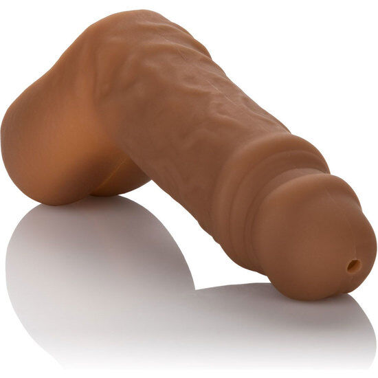 California Exotics - Calex Stand To Pee Packer Brown in Soft Silicone for Extended Pleasure