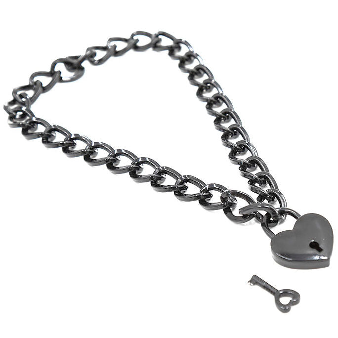 Ohmama Fetish - Stainless Steel Necklace With Lock